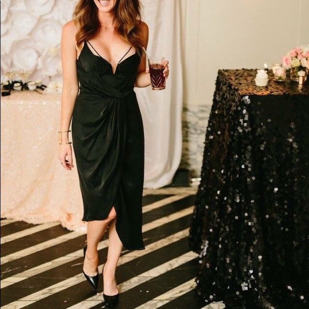 Zimmerman Black Silk Dress